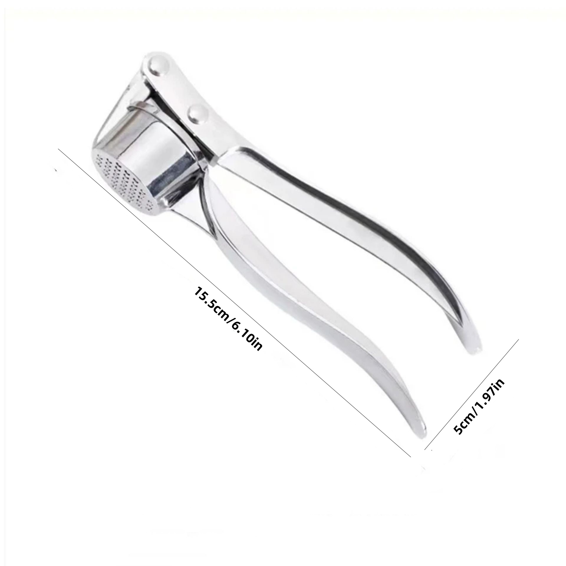 1Pc/Household Manual Masher Ki - مراجعة Manual Garlic Press وسعره