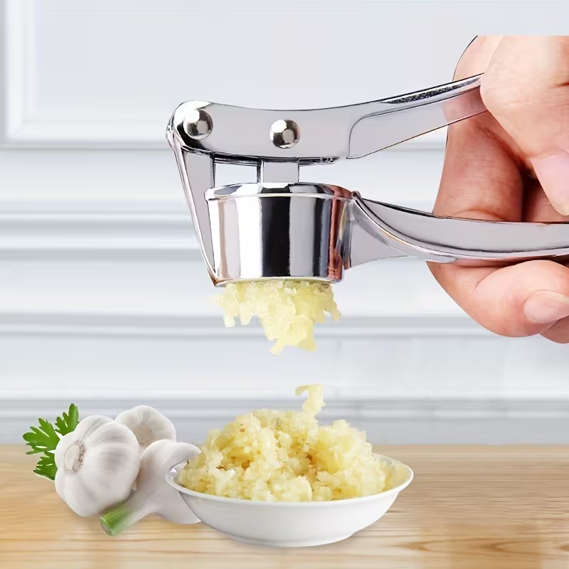 1Pc/Household Manual Masher Ki - مراجعة Manual Garlic Press وسعره