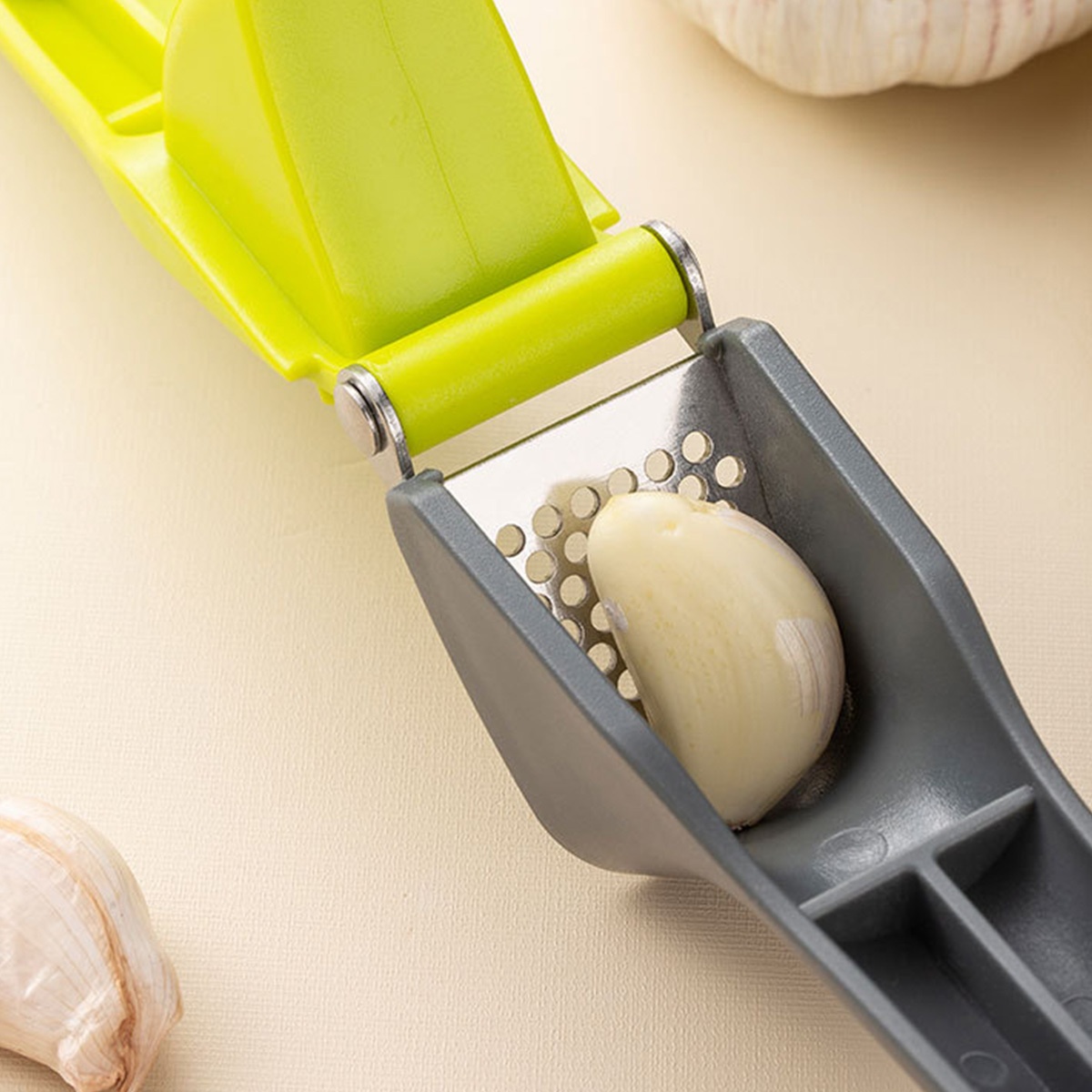 1pc Manual Garlic Press & Minc - مراجعة Manual Garlic Press وسعره