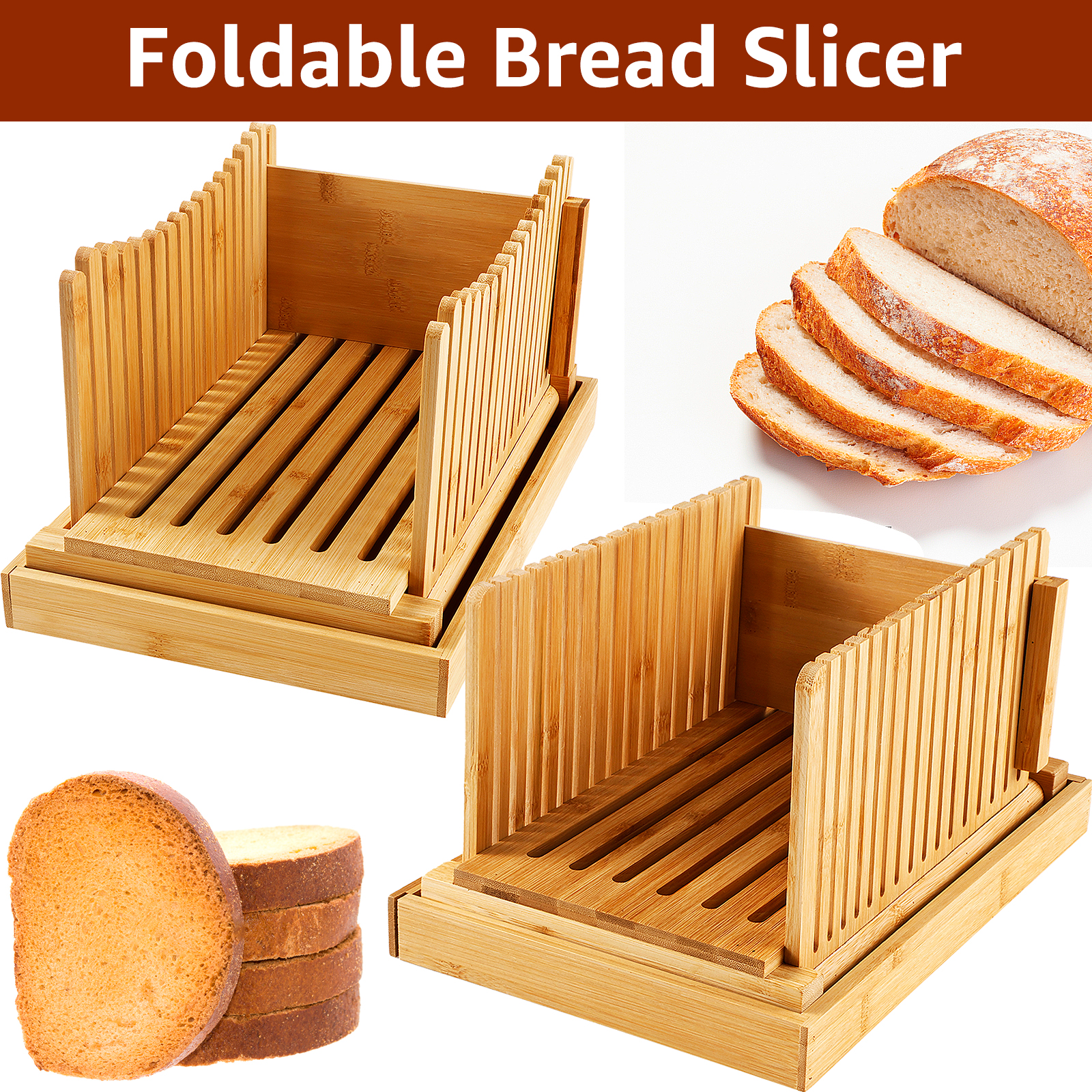 Bread Slicer Guide Foldable To - مراجعة Kitchen Gadgets Guide وسعره