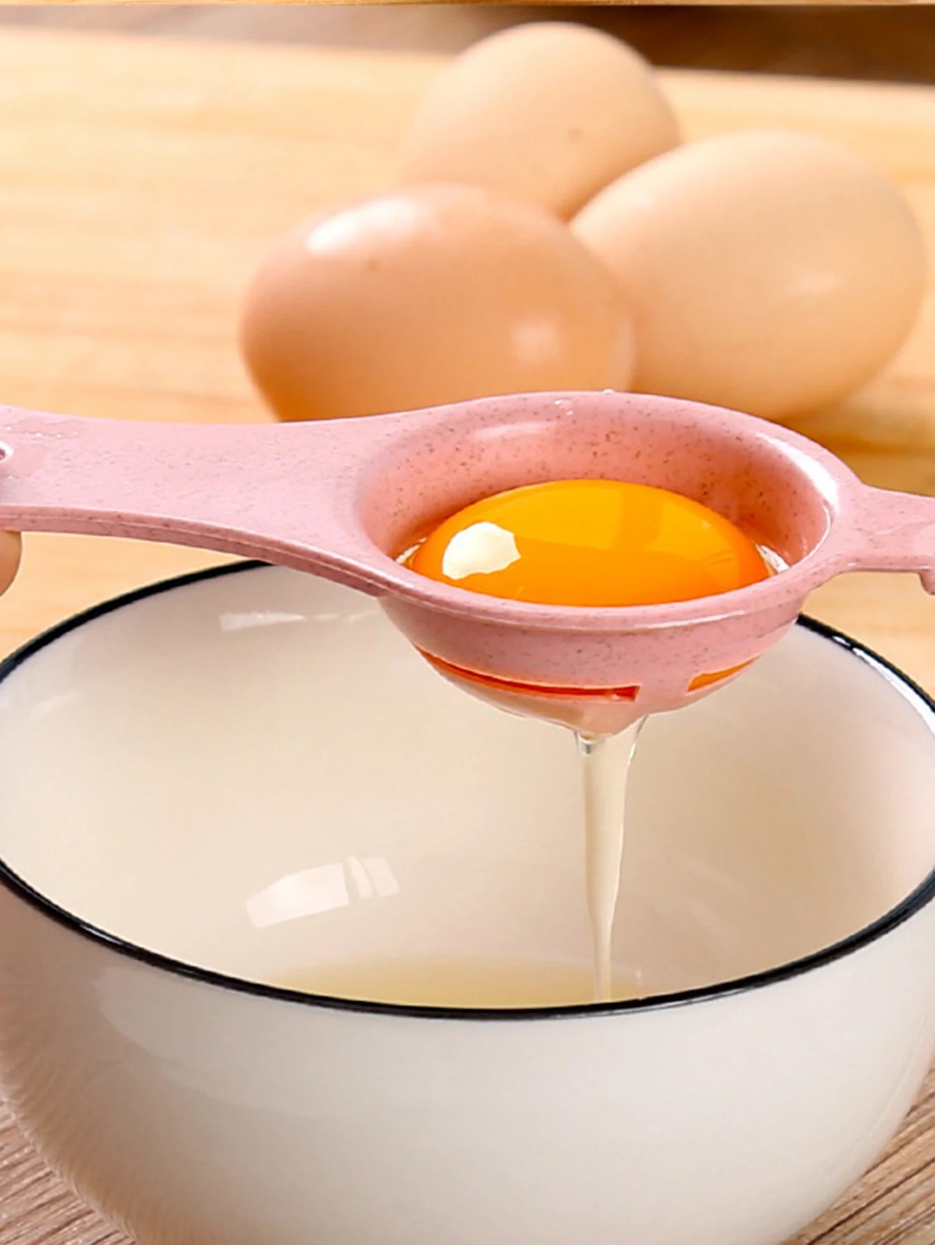 New dry egg separator white an - مراجعة Egg Separator Tool وسعره