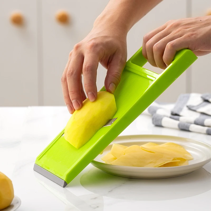 Multifunctionele Vegetable Cut - مراجعة Household Kitchen Gadgets Vegetable Cutter Silk Cutter وسعره