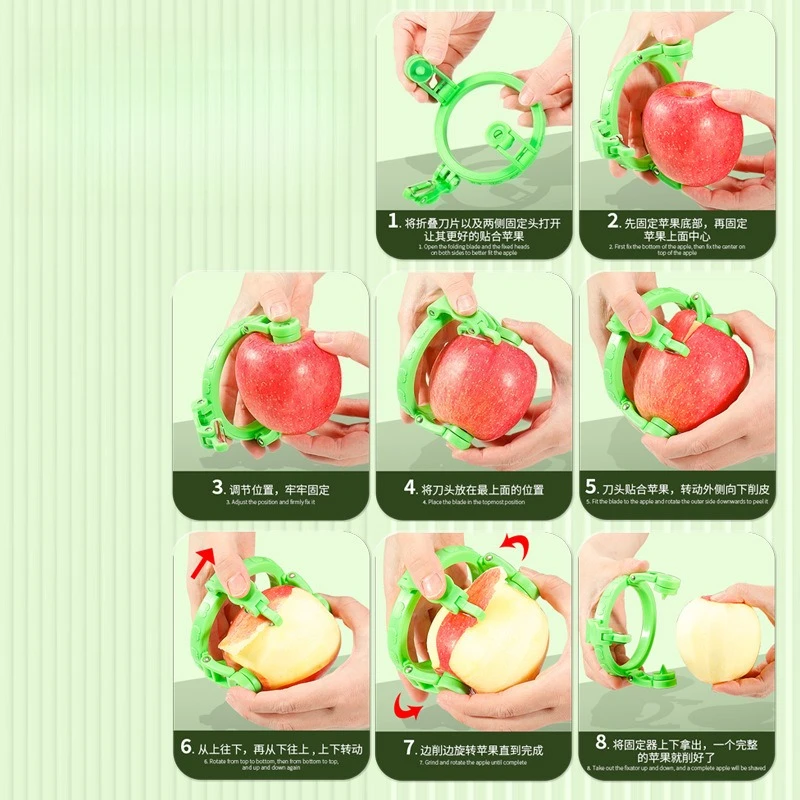 Handheld Rotary Apple Peeler S - مراجعة Kitchen Gadgets Ideas وسعره