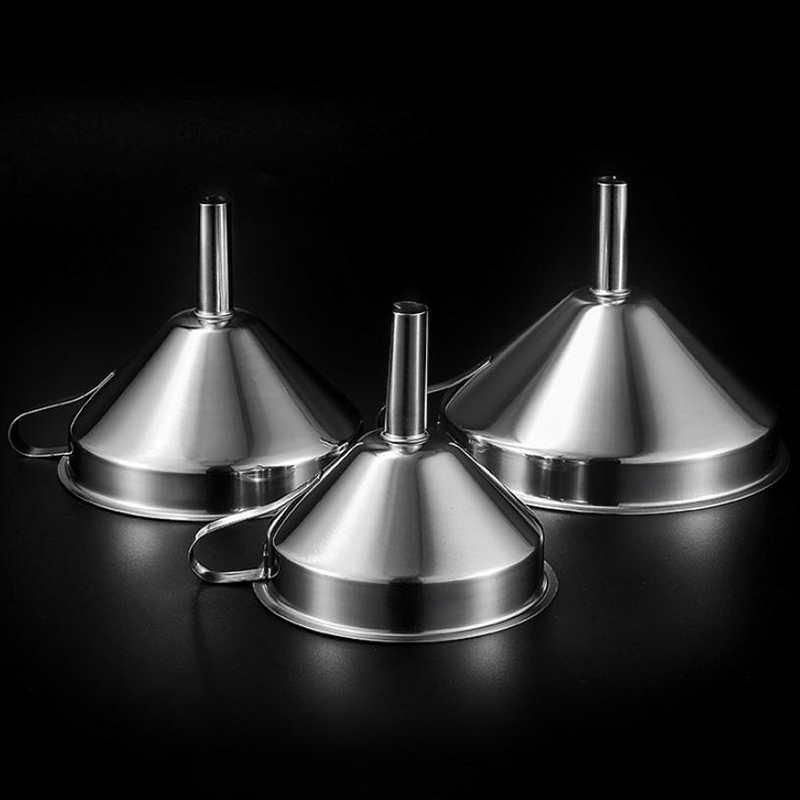 New 1pc Metal Funnel For Canni - مراجعة Kitchen Gadgets New وسعره