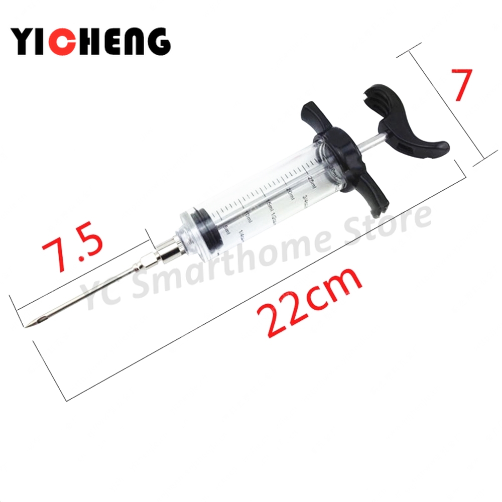 1Pcs Marinade Injector Seasoni - مراجعة Kitchen Helper Gadgets وسعره