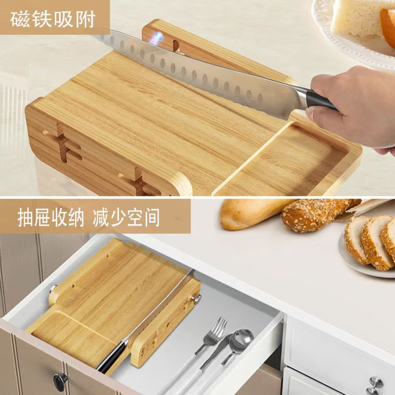 New Bread Rack Slicer Guide Ho - مراجعة Kitchen Gadgets Guide وسعره