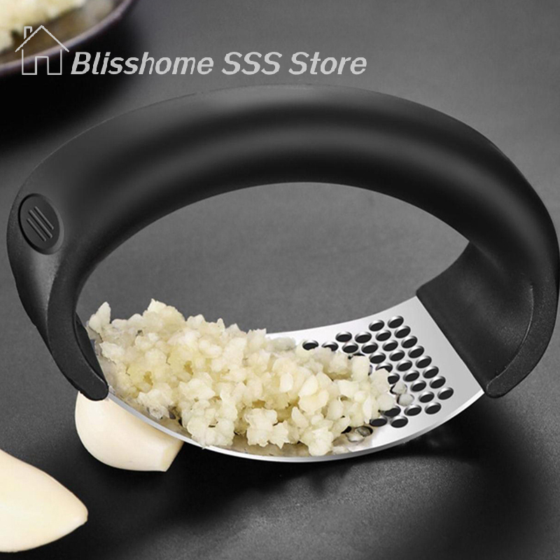 【S】Stainless Steel Garlic Pres - مراجعة Manual Garlic Press وسعره