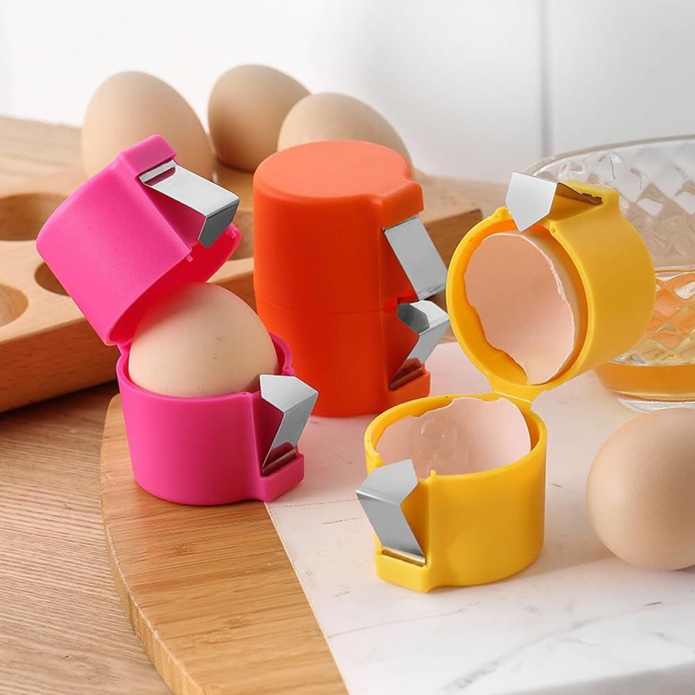 Cute Egg Shell Opener Kitchen  - مراجعة Egg Separator Tool وسعره