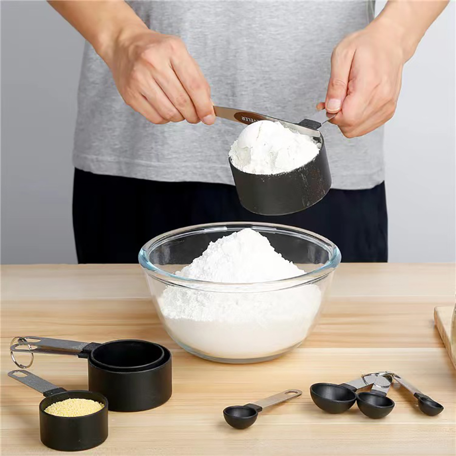4PCS/8PCS plastic measuring cu - مراجعة Healthy Kitchen Gadgets وسعره
