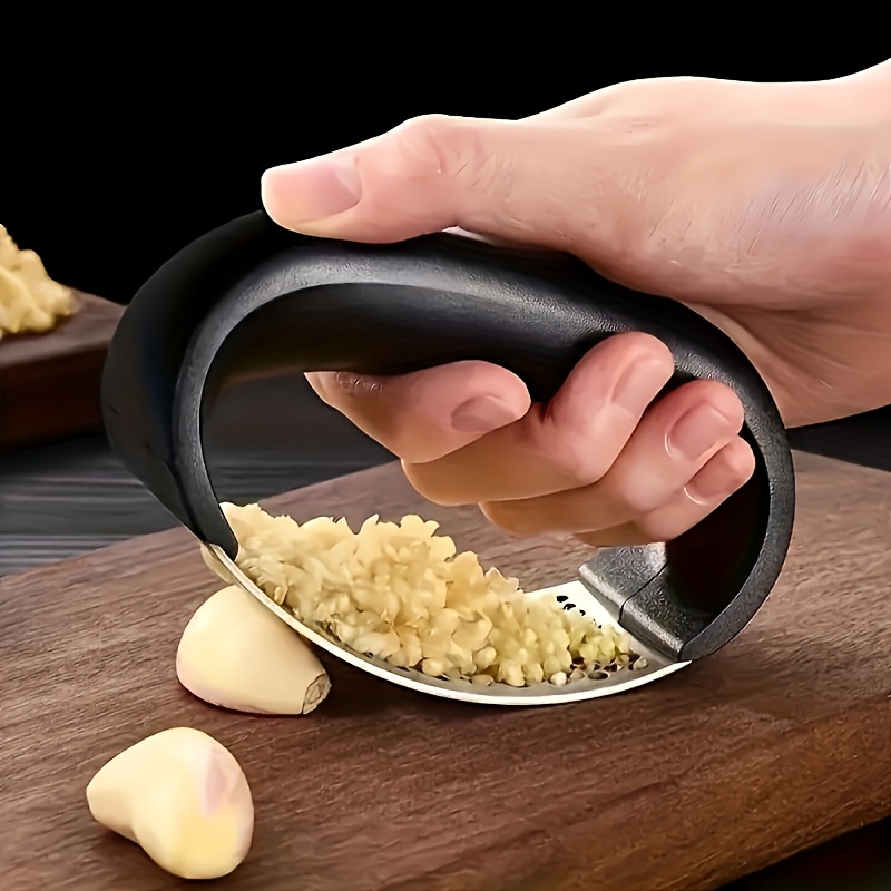 Ergonomic Garlic Press Manual, - مراجعة Manual Garlic Press وسعره