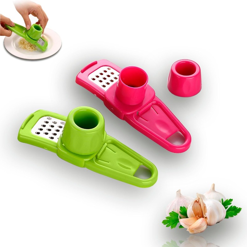 Hand-pressed Garlic Chopper Ma - مراجعة Manual Garlic Press وسعره