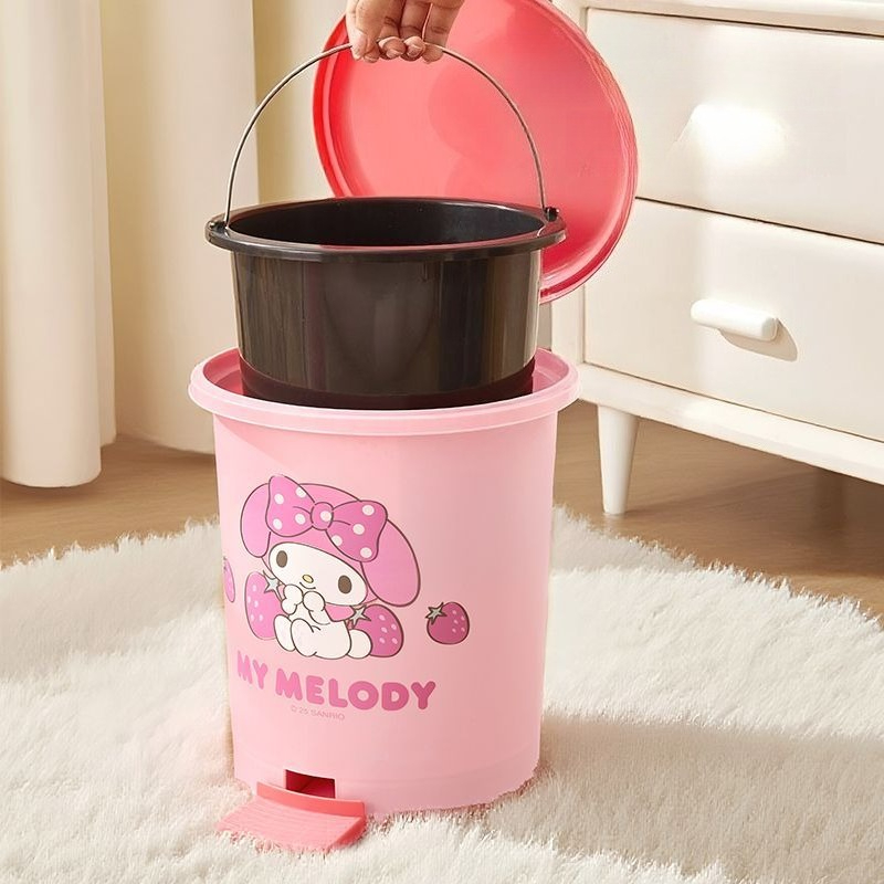 Anime Sanrio Trash Can Househo - مراجعة Kitchen Gadgets New وسعره