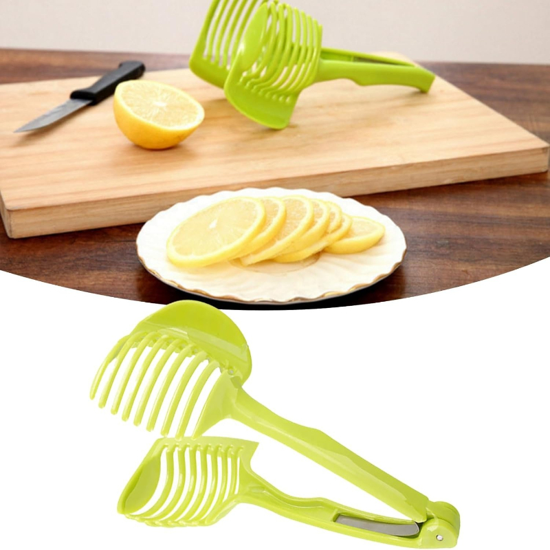 Non-Slip Tomato Slicer Guide F - مراجعة Kitchen Gadgets Guide وسعره