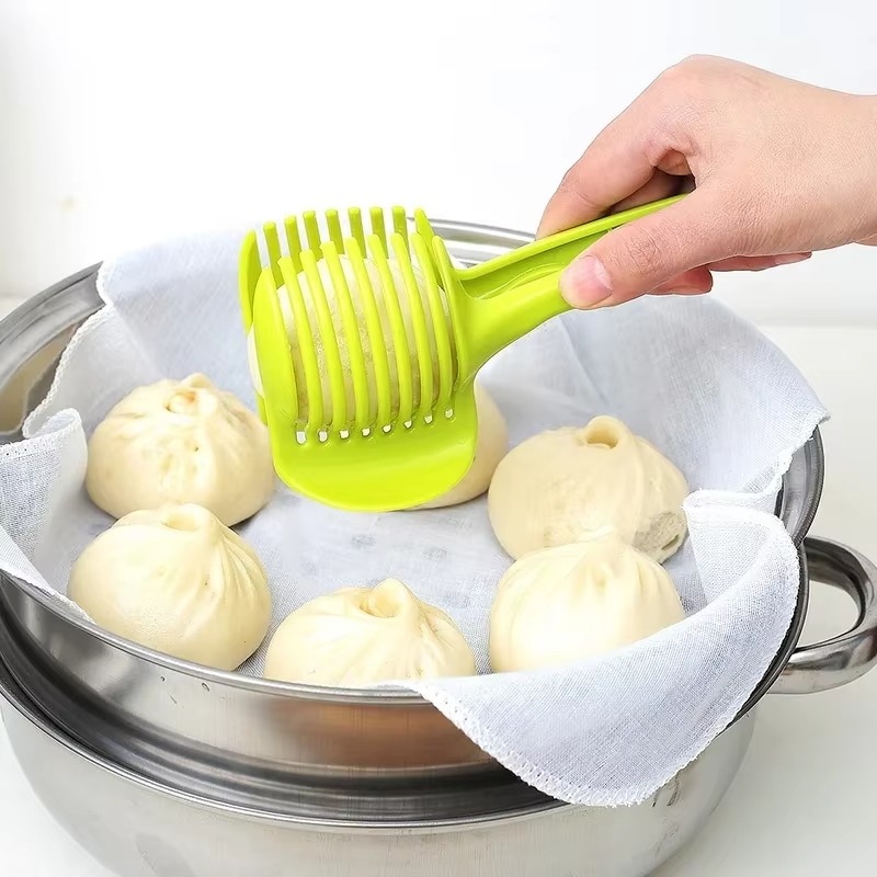 Non-Slip Tomato Slicer Guide F - مراجعة Kitchen Gadgets Guide وسعره
