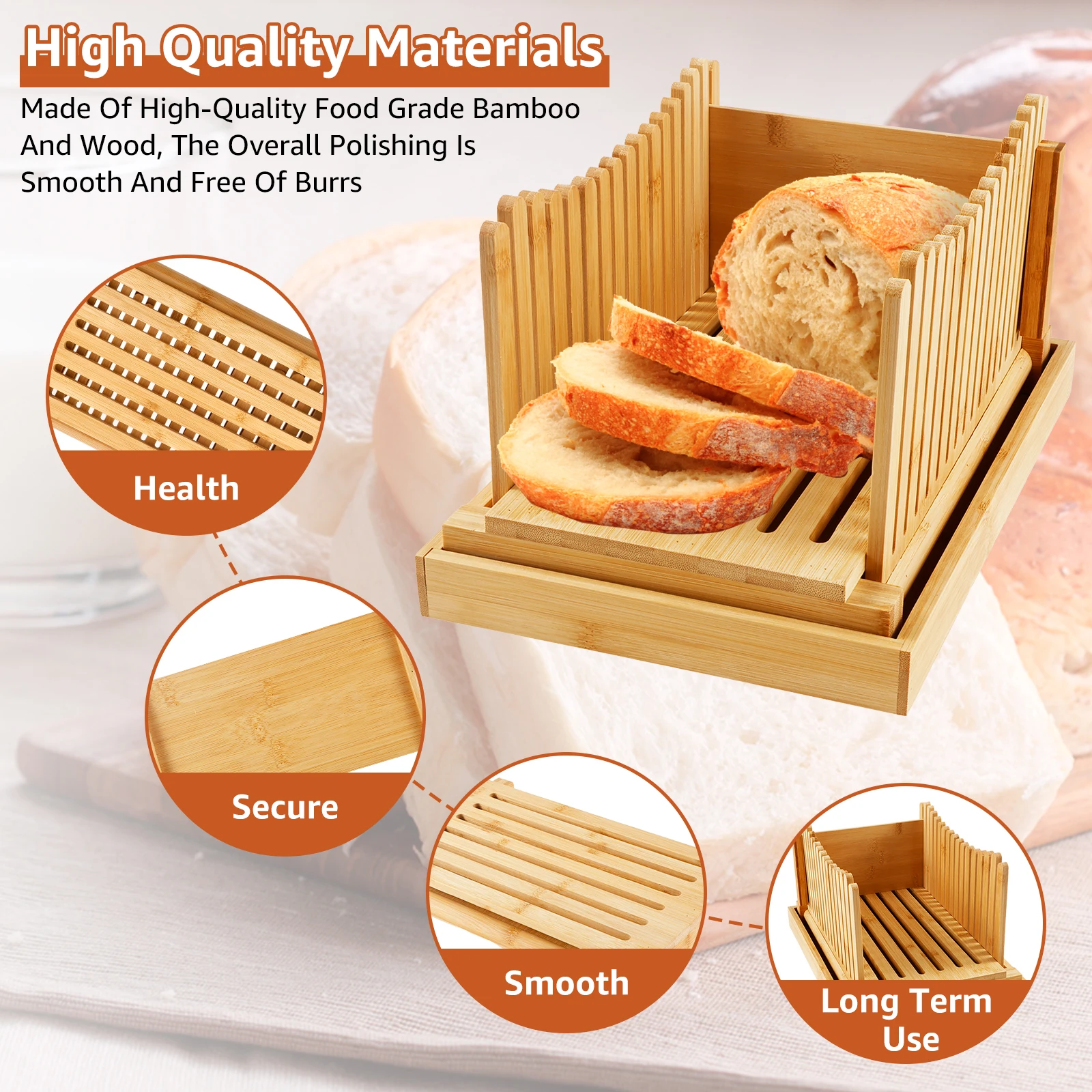 Bread Slicer Guide Foldable To - مراجعة Kitchen Gadgets Guide وسعره