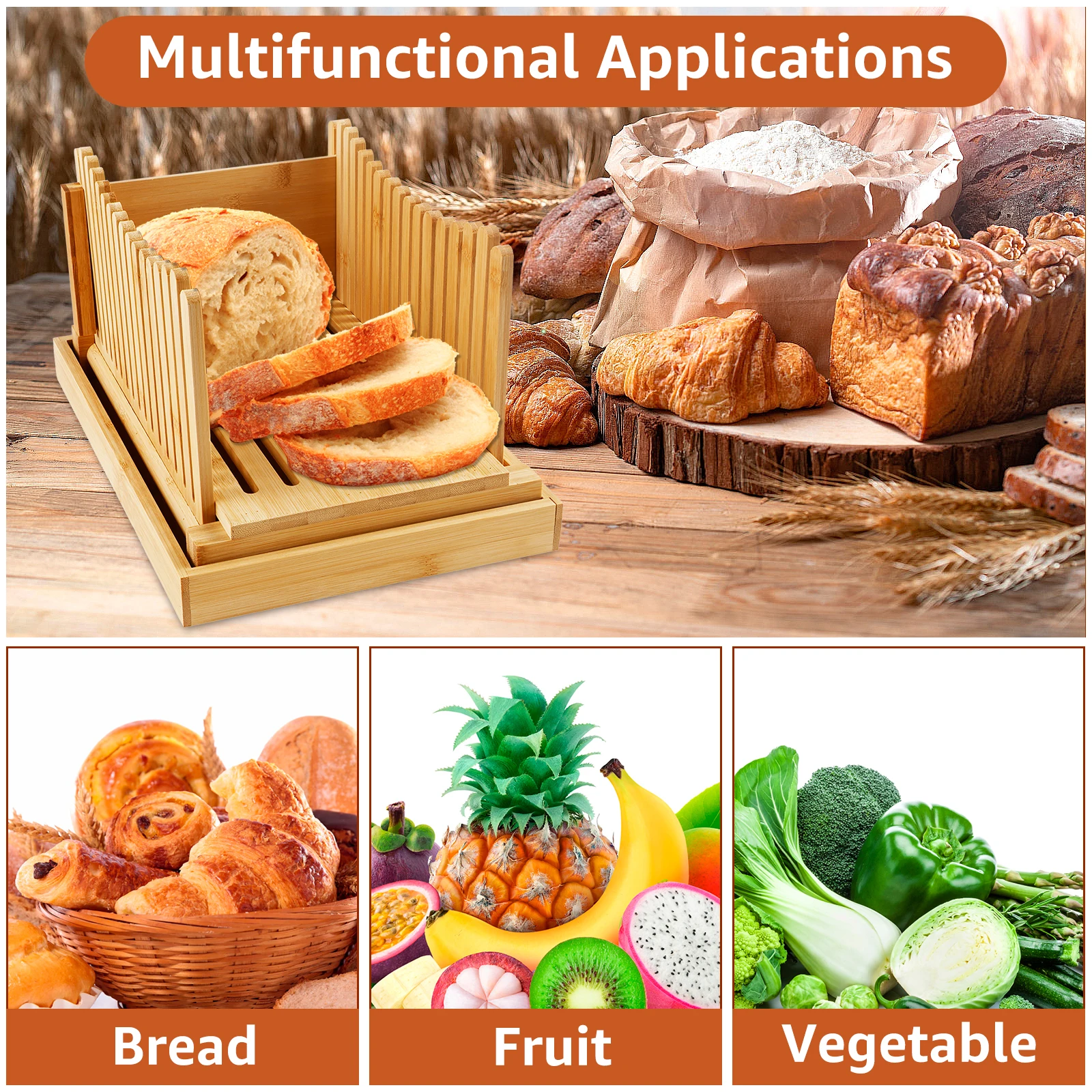 Bread Slicer Guide Foldable To - مراجعة Kitchen Gadgets Guide وسعره