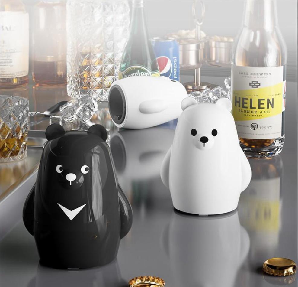Cute Black & White Bear Bottle - مراجعة Kitchen Gadgets Ideas وسعره